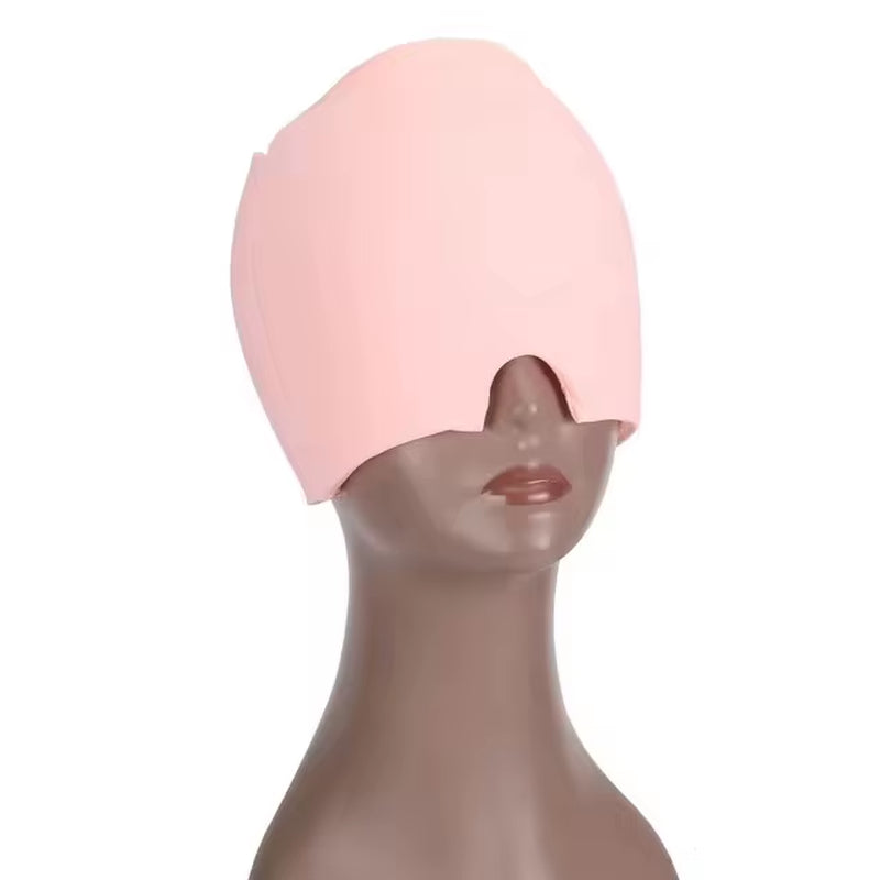 Migraine Gel Ice Head Wrap Cold Compress and Hot Compress Face Mask Sleep Tool